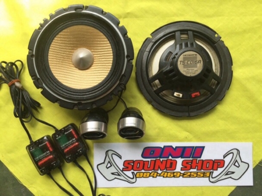ลำโพงแยกชิ้น Pioneer Carrozzeria รุ่น TS-C016A ลำโพงแยกชิ้น Pioneer Carrozzeria รุ่น TS-C016A