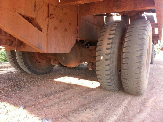 ขายด่วนรถสิบล้อUDหางเทนเลอร์2เพลาลากเเบกโฮpc200