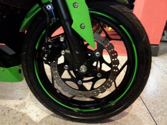 New!!--kawasaki ninja250 ปี2013 เลขไมล์ 14,xxx รถพร้อมใช้เอกสารครบ รถมือเดียว!!