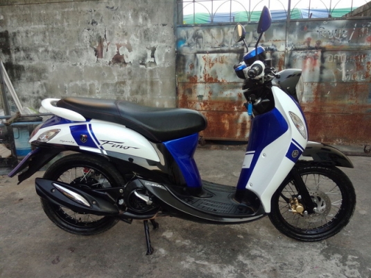 All New Fino FI ลายsport รถปี56 หัวฉีดประหยัดน้ำมัน สวยๆ