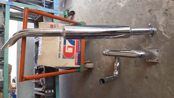 ชุดแปลงท่อไอเสียแทคเตอร์คูโบต้า