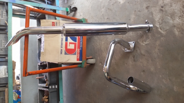 ชุดแปลงท่อไอเสียแทคเตอร์คูโบต้า