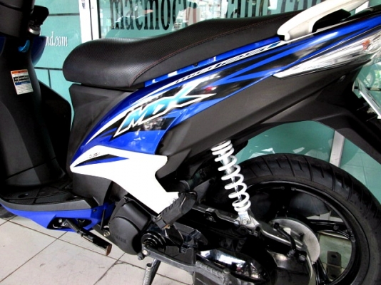 MIO 125 i MX รุ่นท๊อป ล้อแมกซ์  สีนํ้าเงิน รถเดือน กรกฏาคม ปี56 ไมล์ 9 พันโล  แถม 2 รายการ 28900