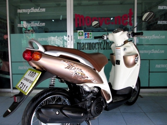 JALATO ปี 56 สีฟ้าดำ หัวฉีดประหยัดน้ำมัน แรงด้วย 125 cc ไมล์ 7 พันโล  แถม 2 รายการ  18900