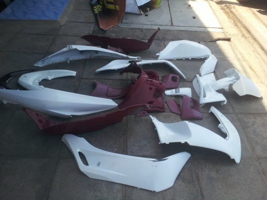 ขายชุดสี pcx125   ราคา  1800