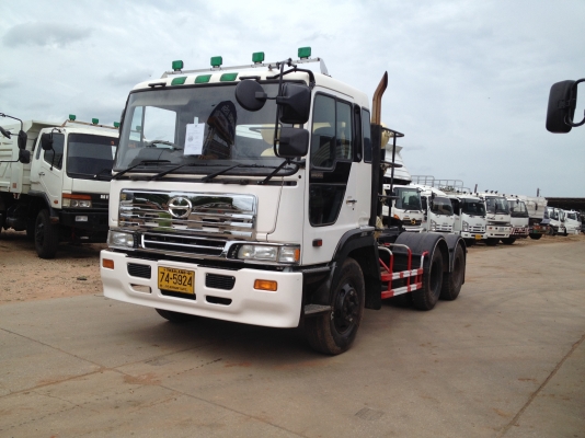 ขายหัวลาก HINO PROFIA เครื่อง เซี่ยงไฮ้ 280 แรงม้าระบบ NGV 100\% ประหยัดมากสภาพเยี่ยมพร้อมใช้งานมีทะเบียนพร้อมเรียบร้อย ลดราคาต้อนรับปีใหม่สภาพ โทร.085-3034416  091-8790642