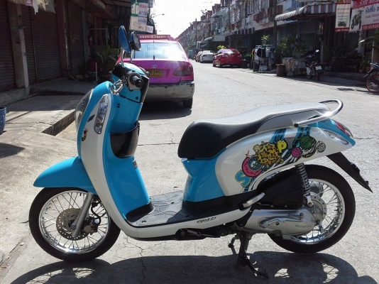 Scoopy i ปี 57 วิ่ง 4,000 กม. โอนไม้ได้ มีเอกสารจำนำครบ