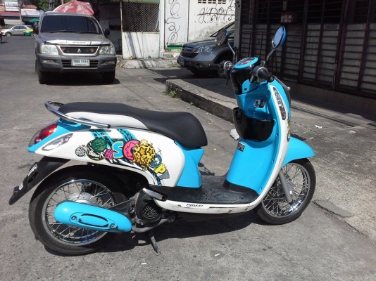 Scoopy i ปี 57 วิ่ง 4,000 กม. โอนไม้ได้ มีเอกสารจำนำครบ