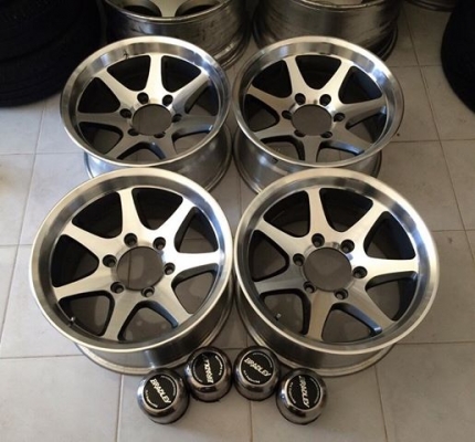 ขายล้อ ENKEI (MADE IN JAPAN) 16x8 ออฟ10 6/139.7 ก้านแอ่นๆ ประมูลจากญี่ปุ่น