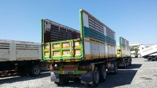 ขายดาวน์  รถบรรทุก 22 ล้อ พ่วงแม่-ลูกดั๊มพ์ ยี่ห้อ ISUZU DEGA FXZ 360 แรงม้า ปี 2554