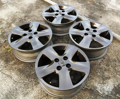 ล้อแม็กแท้ ขอบ15นิ้ว 4รู100(4วง2,900บ.)ไม่คดไม่ดุ้ง สีสวย ใส่รถเก๋งซิ่ง4รู100ได้เกือบทุกรุ่น T.092-9351644