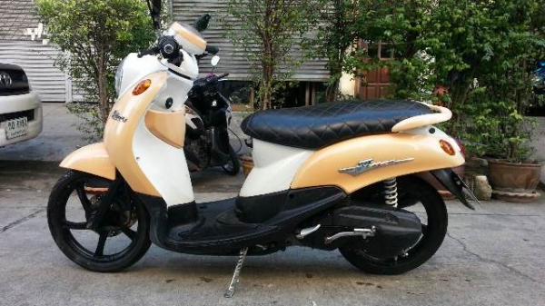 ฟีโน่ สีครีม กท428 ล้อแมก เครื่องเดิม แน่น วิ่งน้อย เอกสารครบ 14500