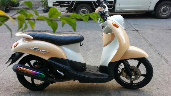 ฟีโน่ สีครีม กท428 ล้อแมก เครื่องเดิม แน่น วิ่งน้อย เอกสารครบ 14500