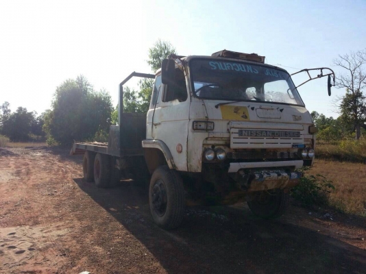 ขายด่วนรถสิบล้อUDหางเทนเลอร์ลากเเบกโฮpc200