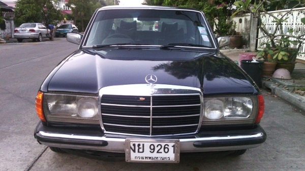 ขาย BENZ W123 300D - 2JZ-GE ฝาดำ