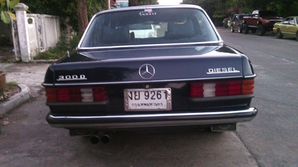 ขาย BENZ W123 300D - 2JZ-GE ฝาดำ