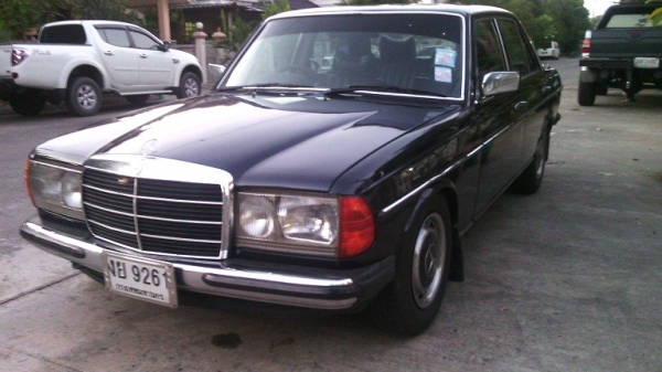ขาย BENZ W123 300D - 2JZ-GE ฝาดำ