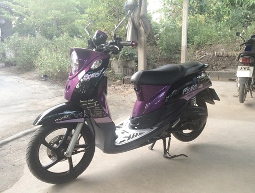 Yamaha'Fino กลางปี55ล้อแม็กเครืองเดิมใช้น้อย 25,500