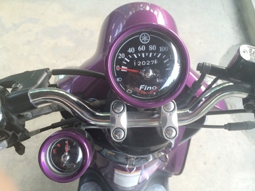 Yamaha'Fino กลางปี55ล้อแม็กเครืองเดิมใช้น้อย 25,500