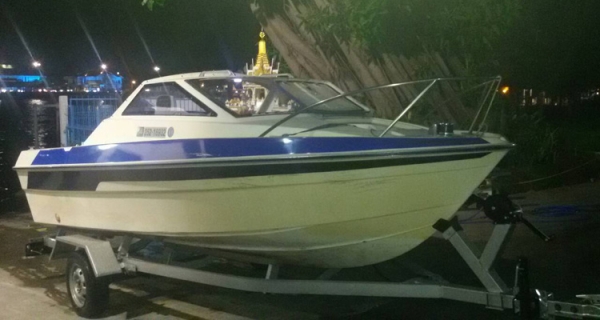 เรือ YAMAHA SR17 เครื่อง85 แรงพร้อใใช้ เรือ YAMAHA SR17 เครื่อง85 แรงพร้อใใช้