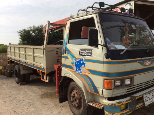 ขาย 6 ล้อ ติดเครน HINO 779 เครน 3 ตัน   ถูกสุดๆ