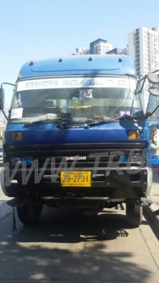 รถบรรทุกหัวลากพร้อมหาง ยี่ห้อ NISSAN ปีจดทะเบียน 2538 290 แรงม้า