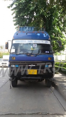 รถบรรทุกหัวลากพร้อมหาง ยี่ห้อ NISSAN ปีจดทะเบียน 2538 290 แรงม้า