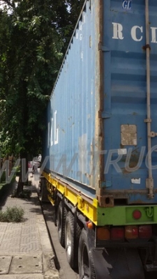 รถบรรทุกหัวลากพร้อมหาง ยี่ห้อ NISSAN ปีจดทะเบียน 2538 290 แรงม้า