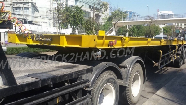 รถบรรทุกหัวลากพร้อมหาง ยี่ห้อ NISSAN ปีจดทะเบียน 2538 290 แรงม้า