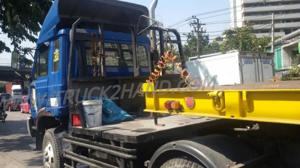 รถบรรทุกหัวลากพร้อมหาง ยี่ห้อ NISSAN ปีจดทะเบียน 2538 290 แรงม้า