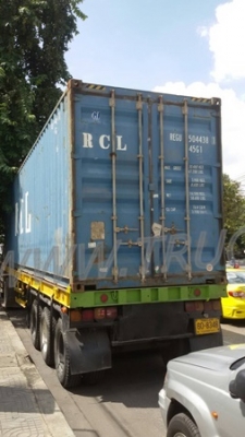 รถบรรทุกหัวลากพร้อมหาง ยี่ห้อ NISSAN ปีจดทะเบียน 2538 290 แรงม้า