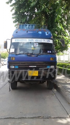 รถบรรทุกหัวลากพร้อมหาง ยี่ห้อ NISSAN ปีจดทะเบียน 2538 290 แรงม้า