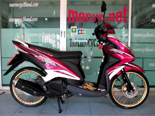 MIO 125 i ลาย RR  ลงล้อทองสภาพใหม่ๆ  รถเดือน ตุลาคม ปี56 ไมล์ 7 พันโล  แถม 2 รายการ 25900