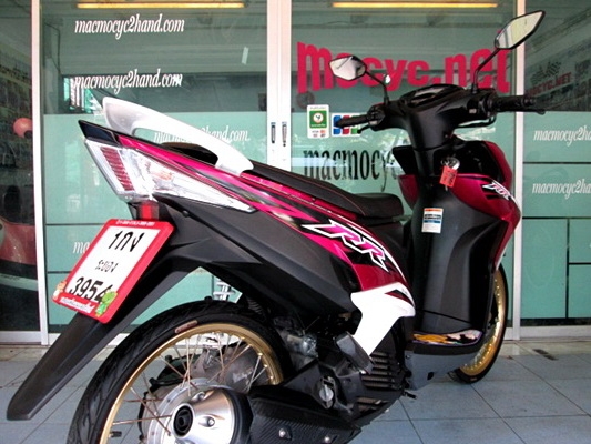 MIO 125 i ลาย RR  ลงล้อทองสภาพใหม่ๆ  รถเดือน ตุลาคม ปี56 ไมล์ 7 พันโล  แถม 2 รายการ 25900