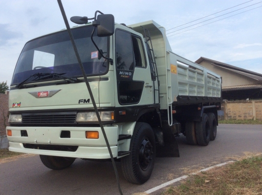 HINO FM3M ดั๊ม2เพลา เครื่อง240แรง เครื่องดี ครัทซีสวย หัวเดิมๆ  1,080,000 บาท