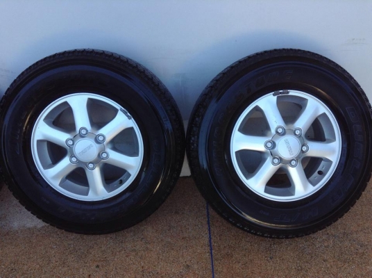 ล้อแม็ก Isuzu dmax gold series ขอบ 16 พร้อมยาง 265-70-16