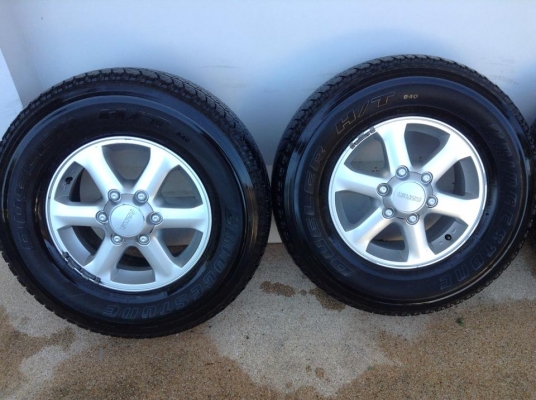 ล้อแม็ก Isuzu dmax gold series ขอบ 16 พร้อมยาง 265-70-16