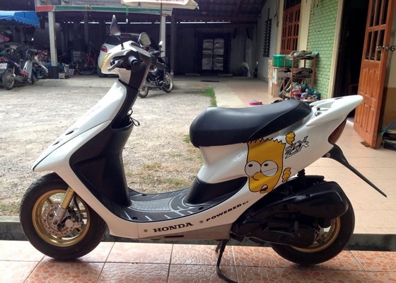 ***ขายHonda ZX ล้อแม็ก โข๊คทอง สภาพสวยพร้อมใช้ สภาพสวย***