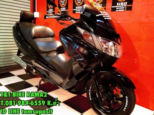 T&amp;T BIKE RAMA2ขายsuzuki skywave K6 400 ปี 06 LIMITAD EDITION แท้ วิ่งน้อยเพียง3xxxxโลอินวอย+สรรพสามิต