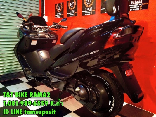 T&amp;T BIKE RAMA2ขายsuzuki skywave K6 400 ปี 06 LIMITAD EDITION แท้ วิ่งน้อยเพียง3xxxxโลอินวอย+สรรพสามิต