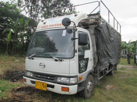 ขาย Hino 6ล้อ KM540 117แรง  ยาว5.50ม.รถห้าง ปี90.