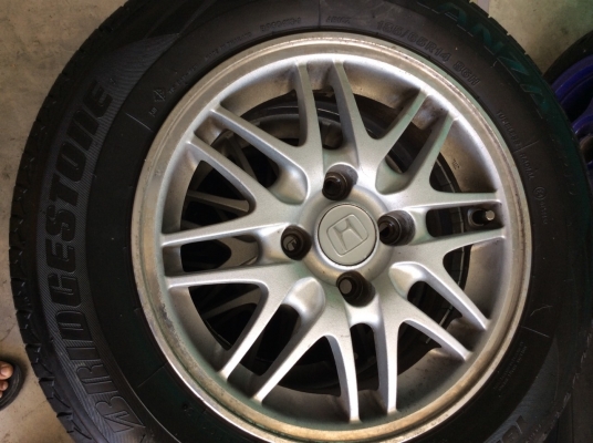 ขายล้อเดิม HONDA ขอบ 14 พร้อมยาง BS ปี 2013 ใหม่เอี่ยม
