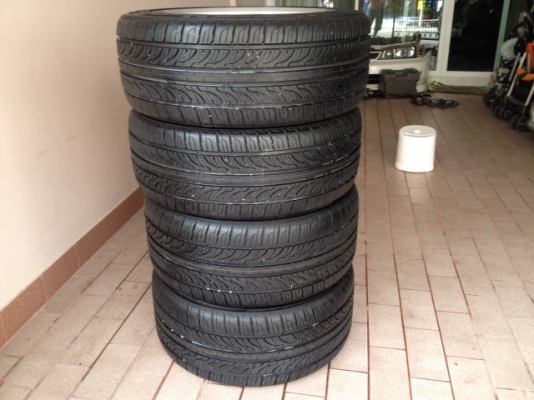 ล้อเเท้ NISMO GT2 ขอบ17หน้า8หลัง9อ๊อฟ35กับ38สีเดิมญีปุ่นติดยางสวยๆปี13ดอกเต็มๆใช้ยาวๆ