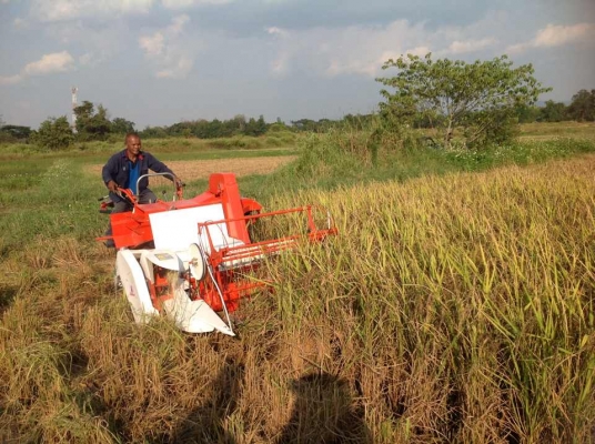 รถเกี่ยวนวดข้าวคูโบต้า รุ่นใหม่ 089-5512032