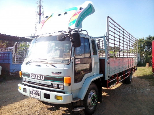 6 ล้อใหญ่  ISUZU  *นางฟ้า*  ROCKY  FTR  195 แรงม้า  * ยาว 7.20 ม. *  รถสวยเดิม+สวยจริง+สภาพพร้อม * รถห้างแท้ * มีเล่มพร้อม *