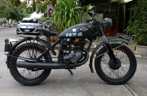 ลองขายดูครับเพื่อมีใครสนใจ Suzuki GT185 มีทะเบียน