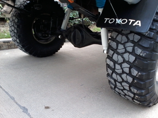 TOYOTA TIGER D4D 4WD วางคานแข็ง ช่วงล่างPROCOMP