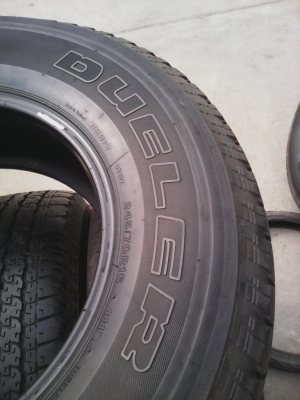 245/70R16 BRIDGE STONE DUELER H/T 840 มีชุด 4 เส้น โทร.081-427-3941 245/70R16 BRIDGE STONE DUELER H/T 840 มีชุด 4 เส้น โทร.081-427-3941