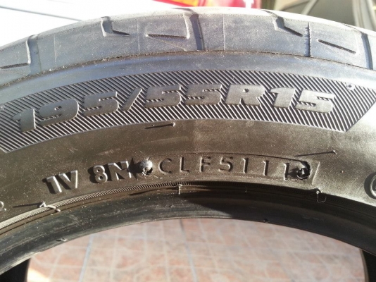 Bridgestone re002 195/55/15 1คู่ ไม่ปะ ไม่บวม Bridgestone re002 195/55/15 1คู่ ไม่ปะ ไม่บวม