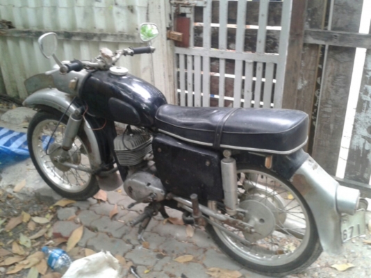 รถนาซี MZ หัวไม่เลี้ยว ทะเบียนขาดเกิน ขับได้ ขาย 72,000 บาท